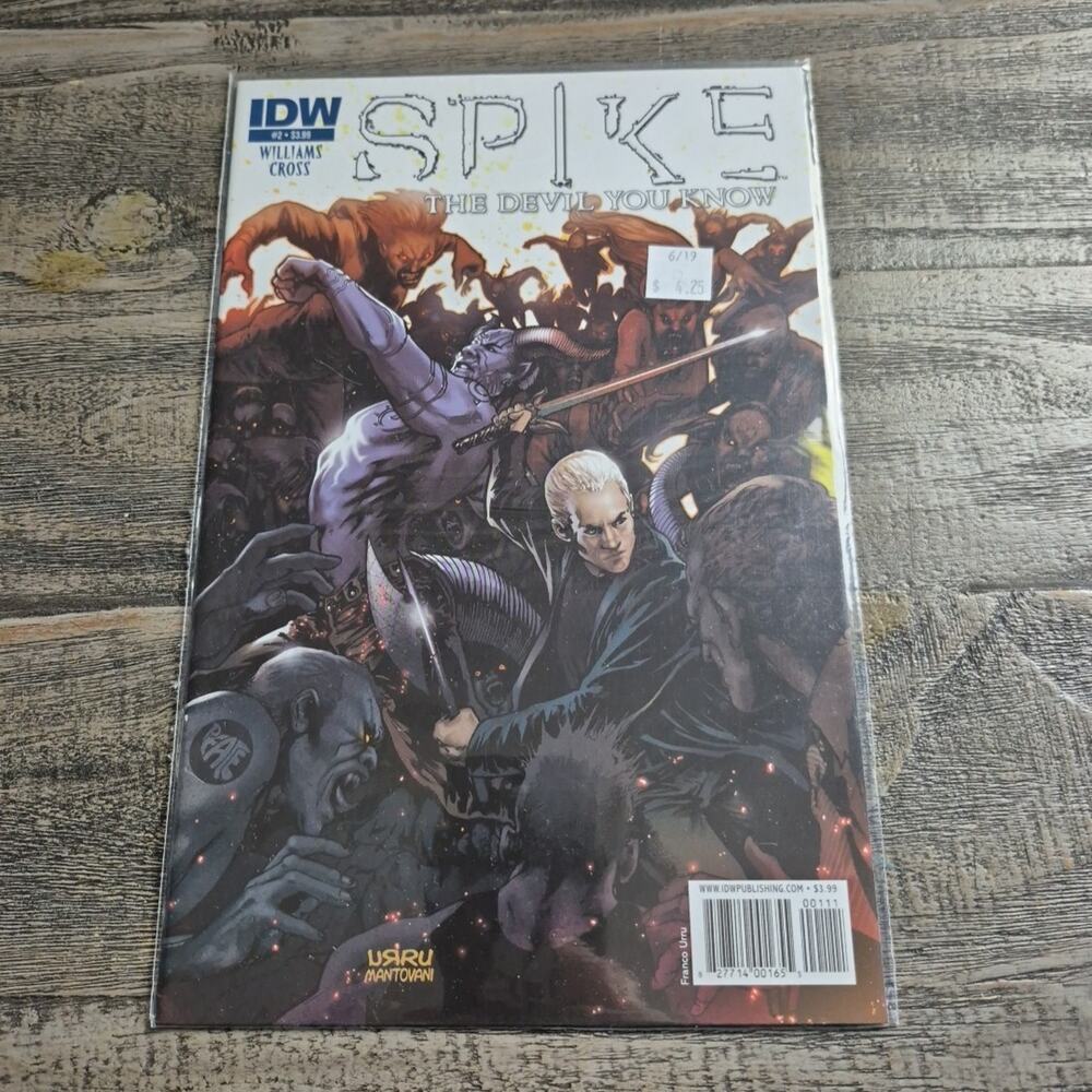 Spike The Devil You Know #2 Comic Book 2010 IDW Publishing Buffy The Vampire